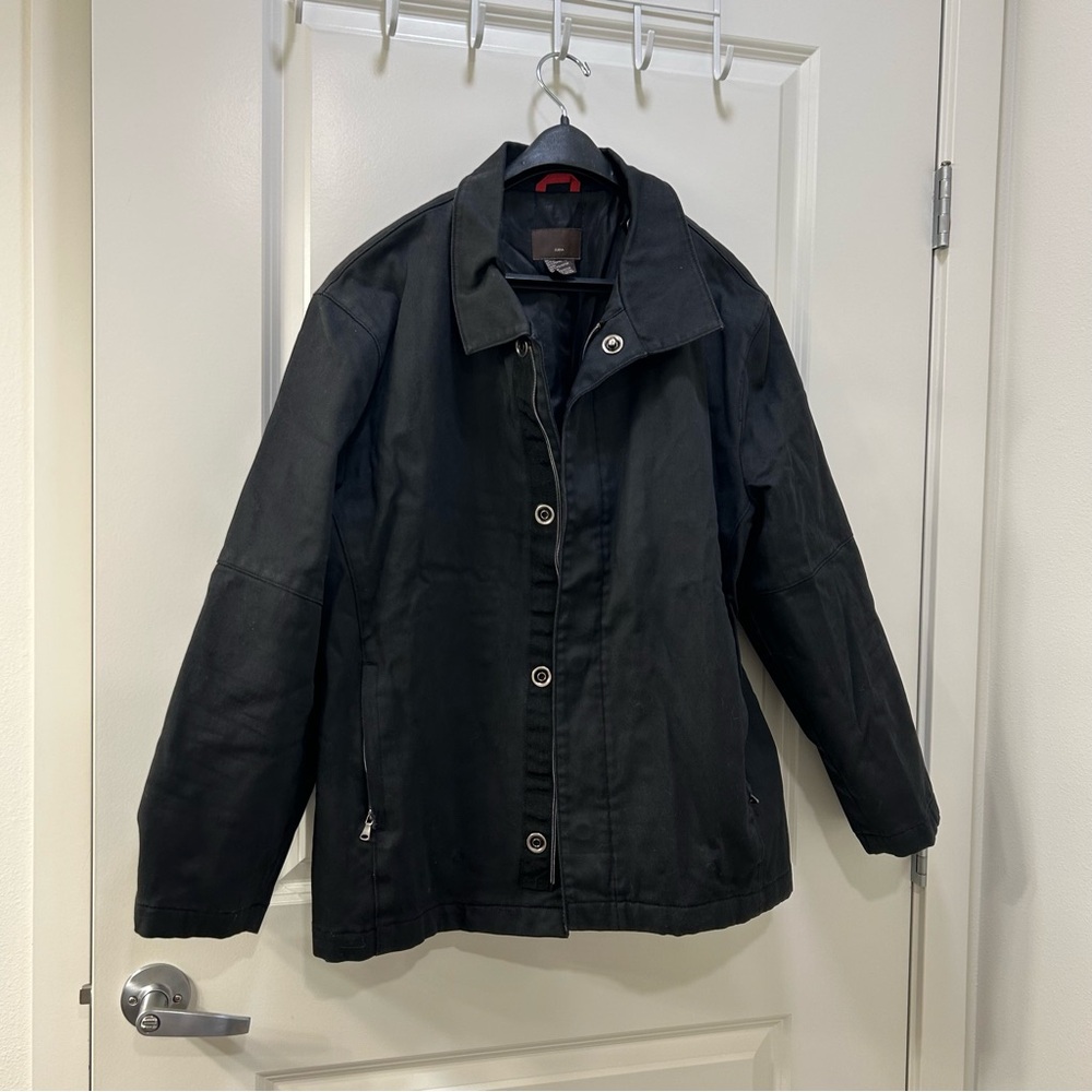 Zara cotton jacket coat for men large carpenter